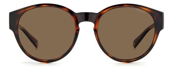 POLAROID OVERZETBRIL Zonnebril (PLD9017/S) Volwassenen Bruin Volledig omrand Polarizerend van Merkloos