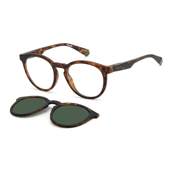 POLAROID PLD 2132/CS N9P MATTE HAVANA 49/19/140 UNISEX Zonnebrillen van Merkloos