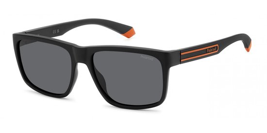 Polaroid PLD 2149/S Black orange 57/17/140 MAN Zonnebrillen van Merkloos