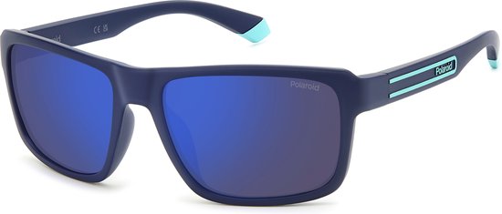 Polaroid Pld 2158/S Rechthoekig Kunststof Polariserend Heren Zonnebril van Polaroid