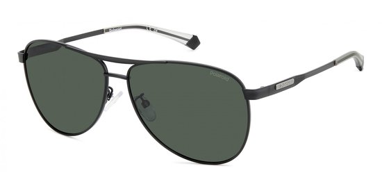 Polaroid PLD 2160/G/S/X MATTE BLACK/GREEN POLARIZED 62/13/140 Herrenbrillen Zonnebrillen