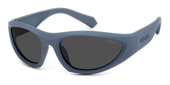 Polaroid PLD 2165/S MATTE BLUE/ GREY POLARIZED 59/18/130 Unisex Zonnebrillen
