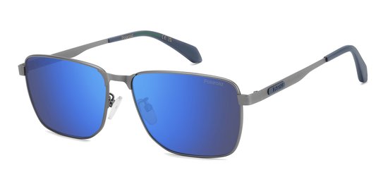 Polaroid PLD 2171/G/S/X Matte dark ruthenium blue 58/15/145 MAN Zonnebrillen van Merkloos