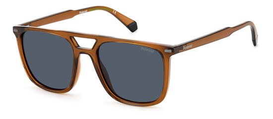 Polaroid PLD 4123/S 09Q/C3 Zonnebril - Heren - Bruin - Gepolariseerd van Polaroid