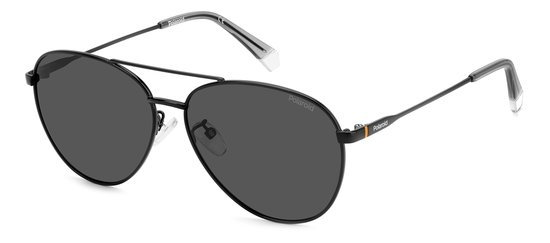 Polaroid PLD 4142/G/S/X BLACK/GREY POLARIZED 60/14/145 Unisex Zonnebrillen