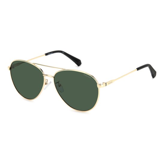 POLAROID PLD 4142/G/S/X PEF GOLD GREEN 60/14/145 UNISEX Zonnebrillen van Merkloos
