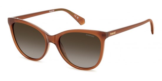 Polaroid PLD 4179/S OCHRE/BROWN SHADED POLARIZED 55/17/145 Damenbrillen Zonnebrillen van Merkloos