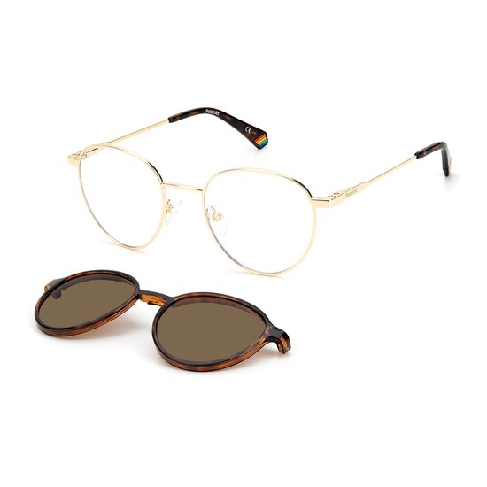 POLAROID PLD 6158/CS J5G GOLD 51/20/145 UNISEX Zonnebrillen van Merkloos