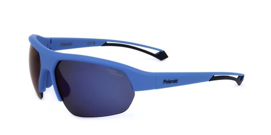 Polaroid PLD 7048/S Matte blue 65/14/130 UNISEX Zonnebrillen van Polaroid