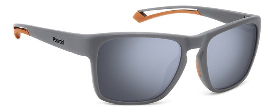 Polaroid Pld 7052/S Rechthoekig Kunststof Polariserend Heren Zonnebril van Polaroid