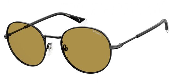 Polaroid Unisex Zonnebril PLD 2093/G/S Zwart - gepolariseerd van Merkloos