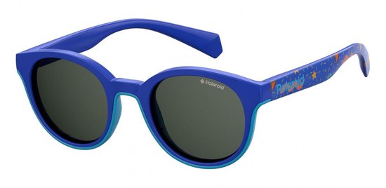 Polaroid Zonnebril 8036/s 1pj/m9 Junior Blauw Met Grijze Lens