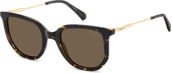 Polaroid Zonnebril PLD 4185/S/X Volwassenen Bruin Polariserend GRS (global recycled standerd) certificated van Polaroid