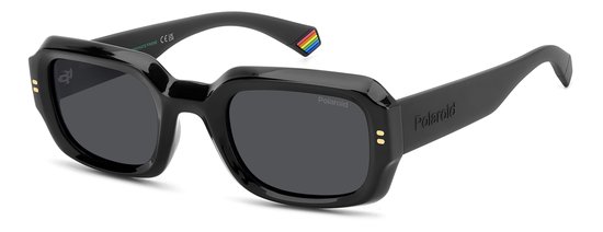 Polaroid Zonnebril PLD 6239/S/X Volwassenen Zwart Polariserend GRS (global recycled standerd) certificated van Polaroid