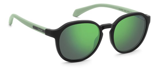 Polaroid Zonnebril PLD 8078/S Kinderen Zwart Polariserend Eco Friendly Material van Merkloos