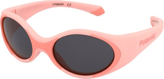 POLAROIDKIDS Zonnebril (PLD8037/S) Kinderen Paars Volledig omrand Polarizerend van Polaroid