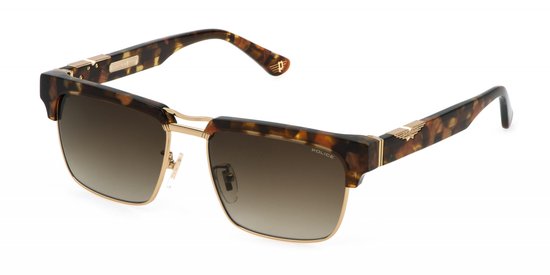 Police Origins 62 55 Mm Zonnebril Bruin Brown Gradient/CAT3 Man