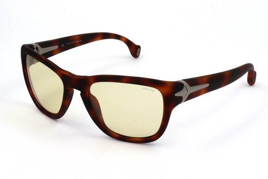 Police S1713M SEMI-MATT HAVANA 53/21/140 MAN Zonnebrillen van Police