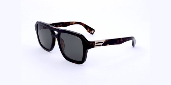 Police SPLN65 Shiny dark havana 55/20/145 MAN Zonnebrillen