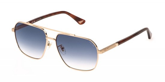 Police SPLQ85 Oro rose' lucido 58/14/150 MAN Zonnebrillen