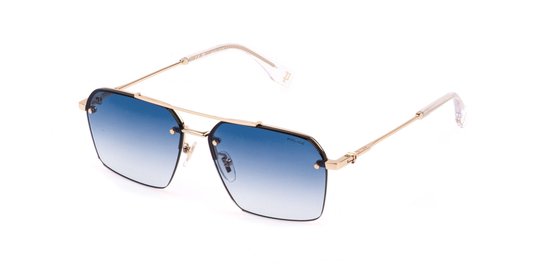 Police SPLQ90 Oro rose' lucido 59/15/145 MAN Zonnebrillen