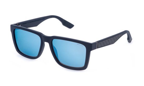 Police SPLR49M R22B BLU PIENO OPACO 57/17/145 MAN Zonnebrillen van Police