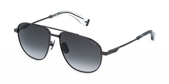 Police SPLR83 Oro nero lucido 60/16/150 MAN Zonnebrillen