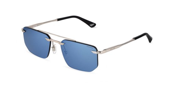 Police SPLU76 Palladio lucido 57/18/145 MAN Zonnebrillen