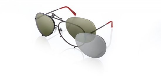 Porsche Design P8478 Black 63/10/135 UNISEX Zonnebrillen