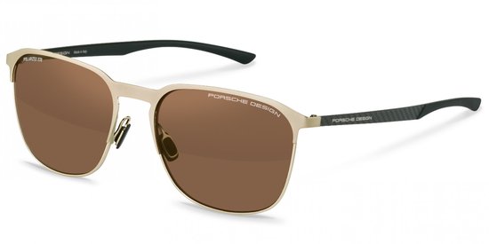 Porsche Design P8979 C402 gold/black 57/18/145 MAN Zonnebrillen van Merkloos