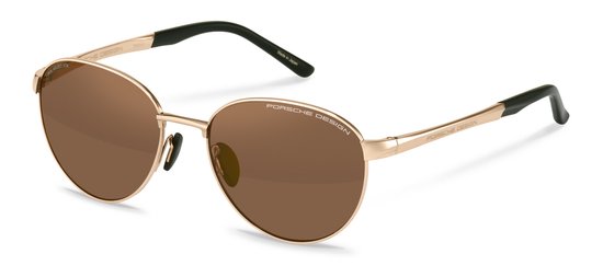 Porsche Design P8985 C402 gold/black 56/18/145 MAN Zonnebrillen van Merkloos