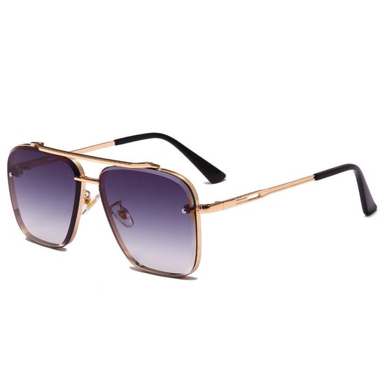 Premium Heren Zonnebril - Zonnebrillen - Zomer - Bril - Brillen - Kleding Accessoires - Cadeau - Man - Jongens - UV400 van Merkloos