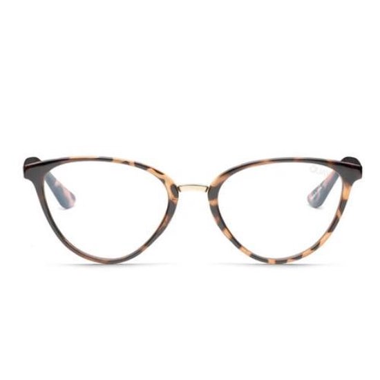 Quay Rumours Blue Light bril - Tort - leesbril met blauwlichtfilter sterkte 0 van QUAY