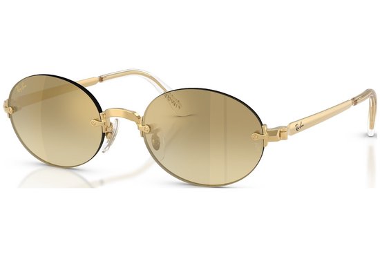 Ray Ban - Arista - Brown Mirror Gold Gradient. van Merkloos