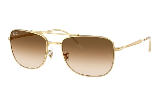 Ray Ban - Arista - Clear Gradient Brown van Merkloos
