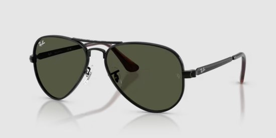 Ray-Ban Aviator Max RB3925 002/31 - Black - Green - Maat 58 (XL) van Merkloos