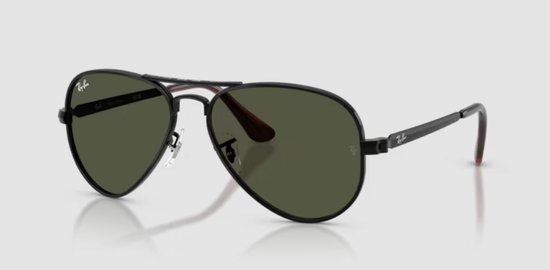 Ray-Ban Aviator Max - RB3925 002/31 - Maat 62 - Groen op Zwart van Ray-Ban