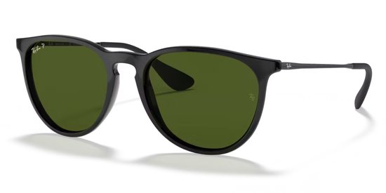 Ray-Ban Erika RB4171 Zonnebril - Zwart/Groen G-15 - Gepolariseerd - 54mm van Ray-Ban