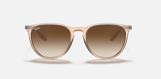 Ray Ban - Erika - Transparant - Light Brown - Gradient Brown van Ray-Ban