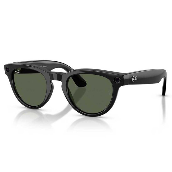 Ray-ban Headliner Meta Gen 2 Zonnebril Zwart G15 Green / 50 Man,Vrouw van Merkloos