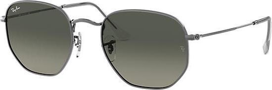 Ray-Ban Hexagonal RB3548-N 004/71 - Staalgrijs - Licht grijs gradient donker grijs