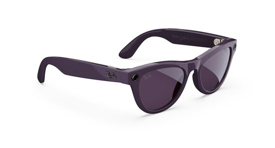 Ray-Ban | Meta - Skyler - 0RW4014-6701CH - Mystic Violet - Transitions Amethist lens - Smartglasses van Ray-Ban
