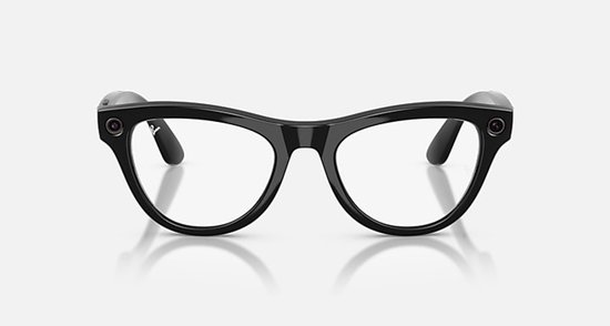 Ray-Ban Meta Skyler - Transitions Cerulean Blue - Shiny Black van Ray-Ban