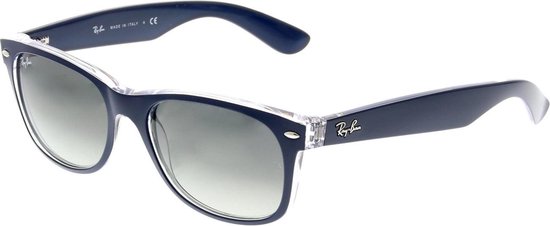 Ray-Ban RB2132 605371 New Wayfarer (Color Mix)  zonnebril - 55mm van Merkloos