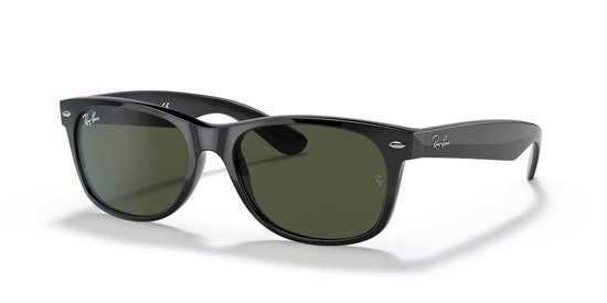 Ray-Ban RB2132 901L Heren Zonnebril - Zwart/Groen van Merkloos