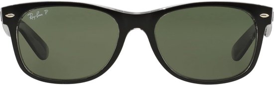 Ray-Ban RB2132 New Wayfarer Sunglasses 55mm, Black And Transparent