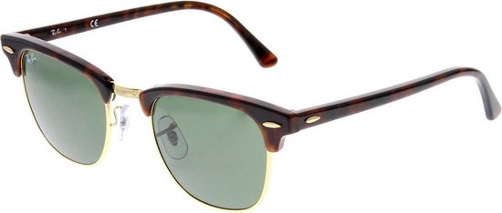 Ray-Ban RB3016 W0366 Clubmaster (Classic) zonnebril - 49mm van Merkloos