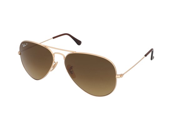 Ray-Ban - RB3025 - Aviator Large Metal - Arista Brown Gradient - 001/M2