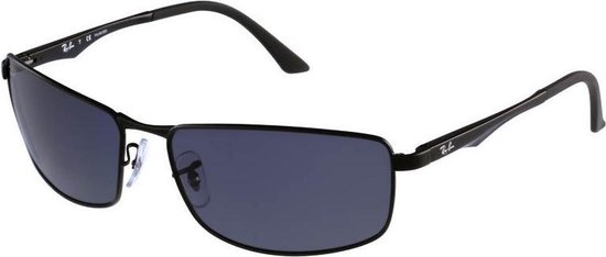 Ray-Ban RB3498 006/81 - zonnebril - Zwart / Grijs Gradiënt - Gepolariseerd - 61mm