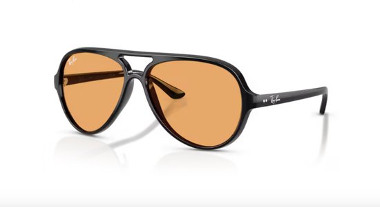 RAY-BAN RB4125 CATS 5000 CLASSIC SUMMER CAPSULE Glanzend Zwart van Ray-Ban
